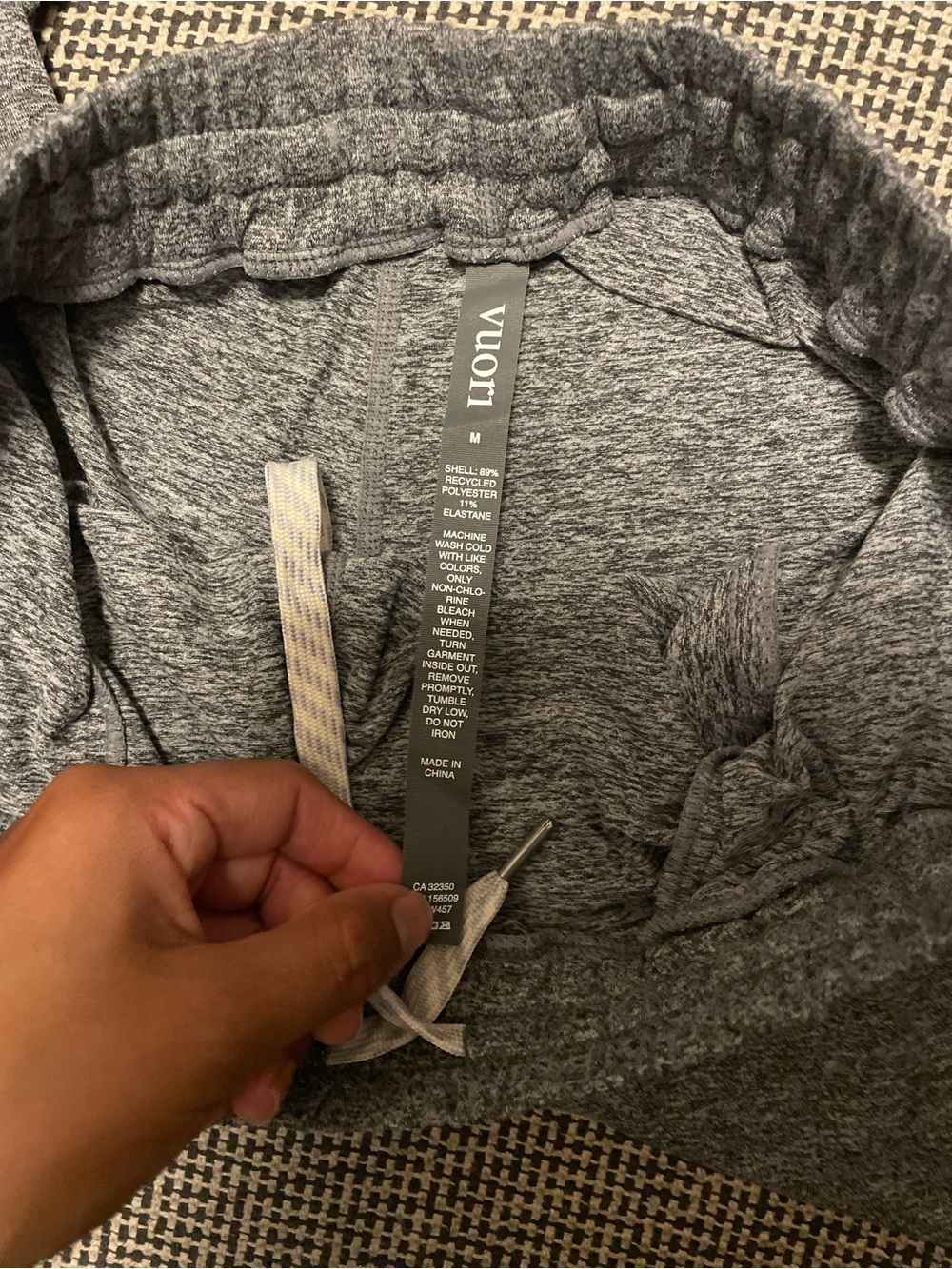 Vuori Heather Gray Women's Jogger Pants - Picture 5 of 5